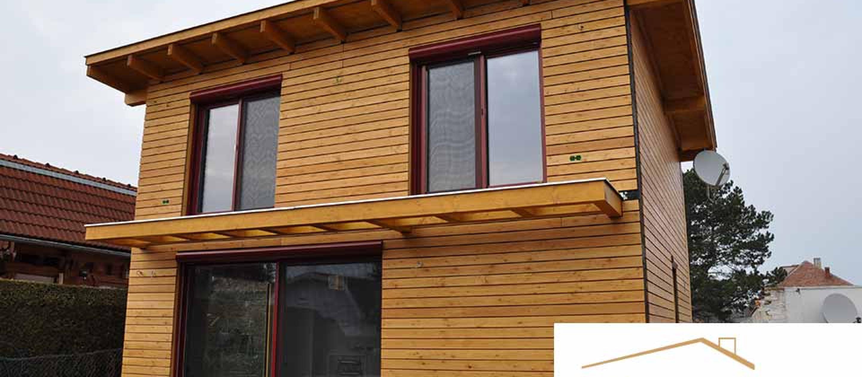 Häuser in Holz-Bauweise