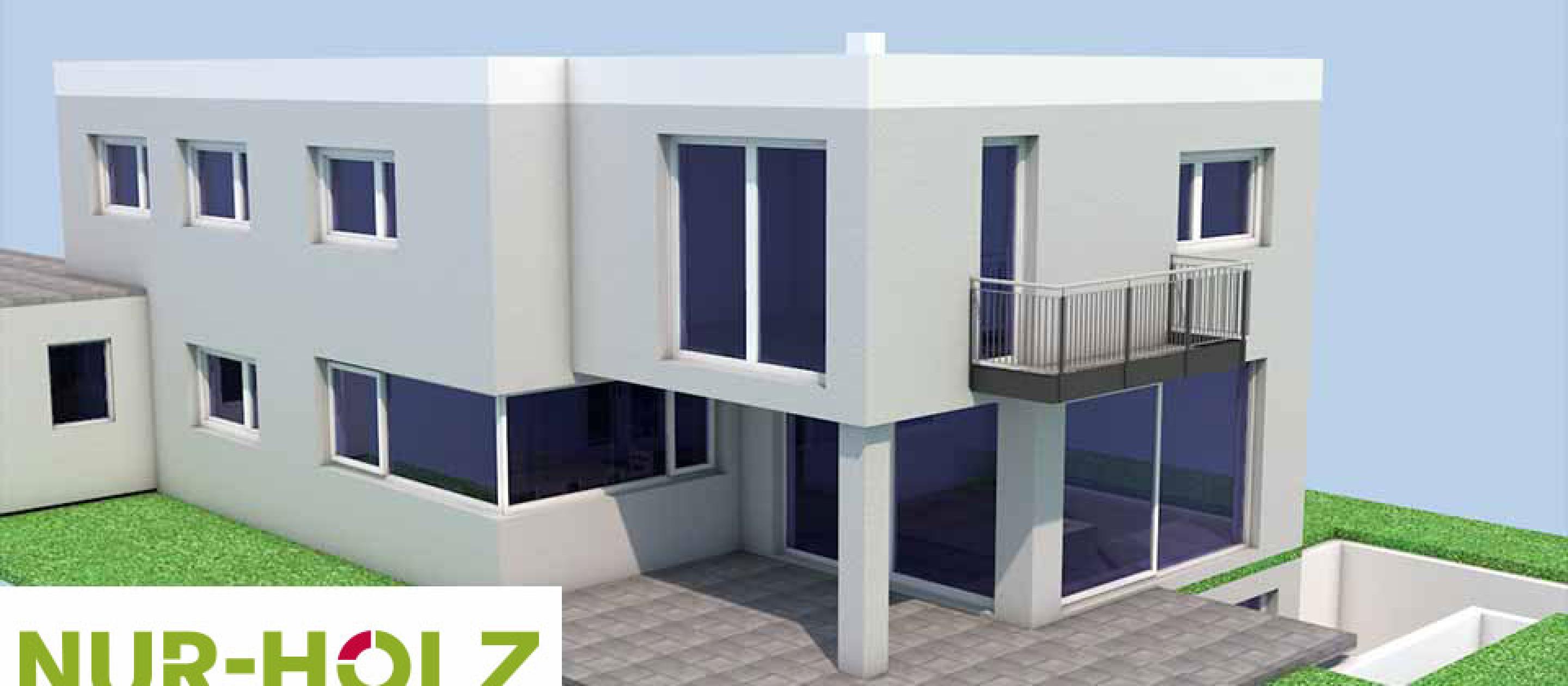 Ein nachhaltiges Holzhaus das komplett recyclebar ist